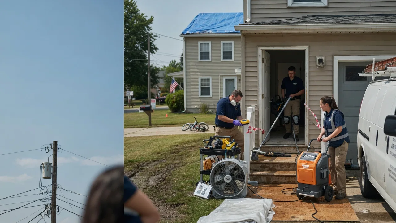 Water Damage Repair in Winchester, KS near me